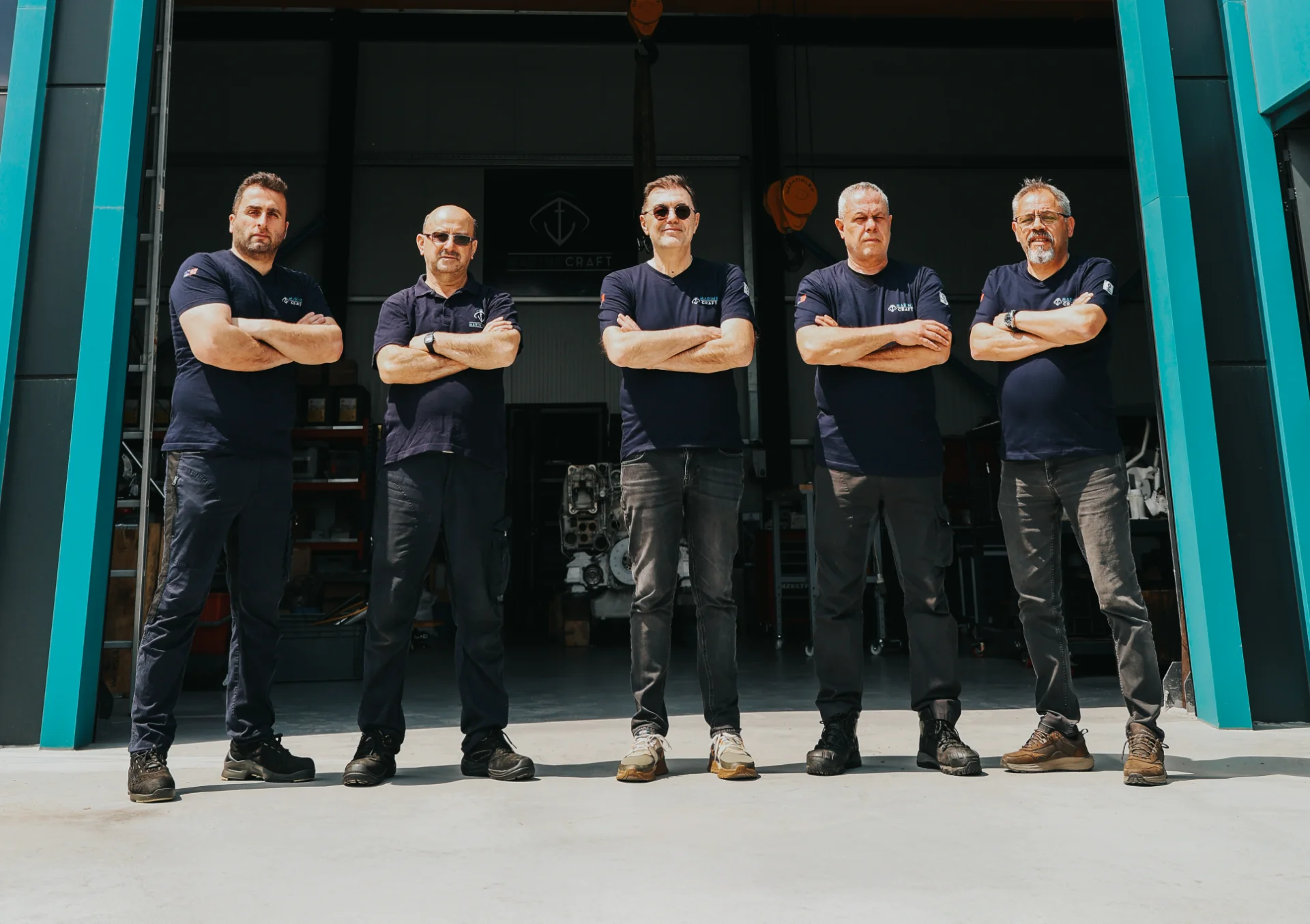 The Marine Craft team